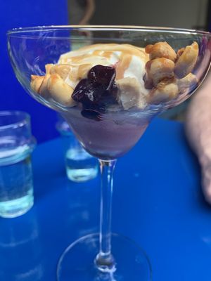 Moroccan sundae dessert   at DAR Restaurant & Cocktail Bar in Zurich