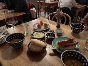 Starters at DAR Restaurant & Cocktail Bar in Zurich