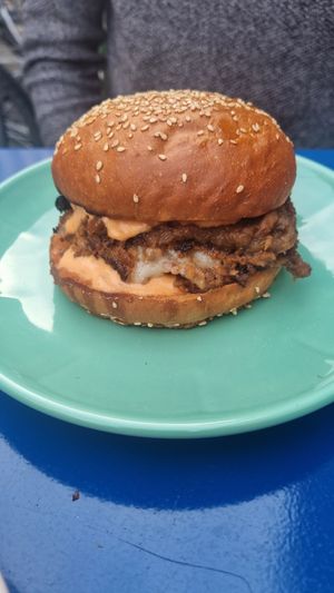 Smash Burger at DAR Restaurant & Cocktail Bar in Zurich