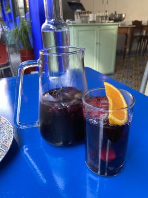 Dad’s red sangria   at DAR Restaurant & Cocktail Bar in Zurich