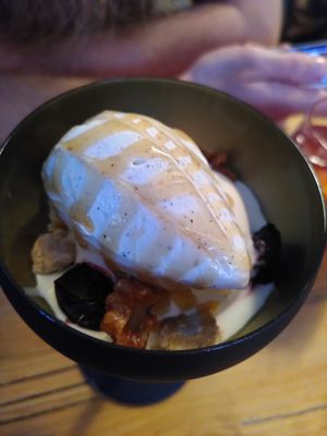 Dessert at DAR Restaurant & Cocktail Bar in Zurich