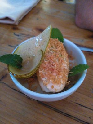 Dessert at DAR Restaurant & Cocktail Bar in Zurich