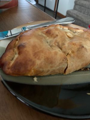 Meat pie at Holly's Meat Pies in Bellingham