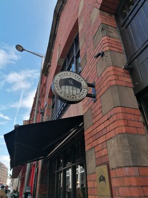 Entrance on Duke Street at Duke Street Food and Drink Market in Liverpool