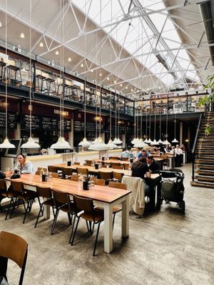   at Duke Street Food and Drink Market in Liverpool