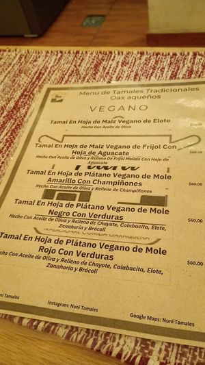  at Nuni Tamales in Tijuana