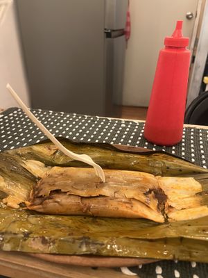   at Nuni Tamales in Tijuana