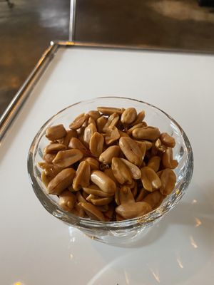 Mala peanuts.  So good.  I ♥️ mala    at The Closet in Seoul