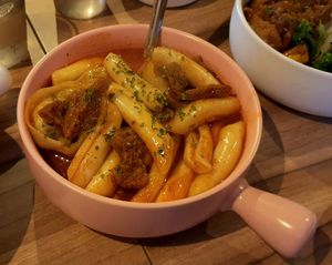 vegan Tteokbokki at The Closet in Seoul