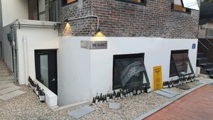 exterior of location - street view at The Closet in Seoul