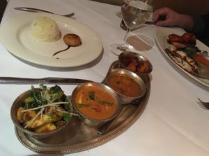 Vegan thali at Jaipur in Dalkey
