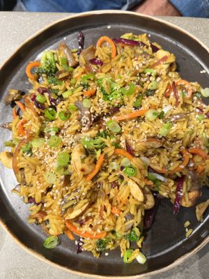 Stir-fry Veggie Rice  at iNput in Ankara