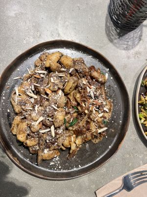 Gluten free Mushroom Gnocchi   at iNput in Ankara
