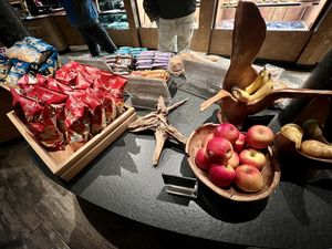 apples & vegan crisps  at Europa Park - Jack's DELI in Rust