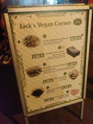 Menu at Europa Park - Jack's DELI in Rust