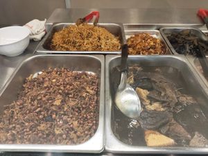 Dishes available at Vegetarian 素 - Peninsula Plaza in Central Singapore