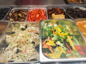 Dishes available at Vegetarian 素 - Peninsula Plaza in Central Singapore