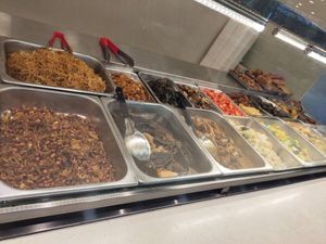 Dishes available at Vegetarian 素 - Peninsula Plaza in Central Singapore