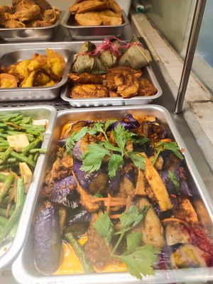 Eggplant at Vegetarian 素 - Peninsula Plaza in Central Singapore