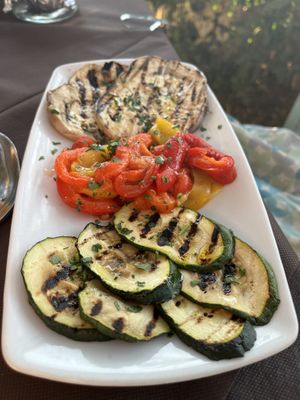 Grilled veg  at Mamacita Café in Sarchittu