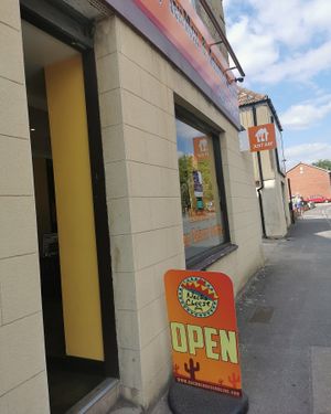 Front of store at Nacho Cheese in Trowbridge