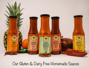 Homemade sauces
 at Nacho Cheese in Trowbridge