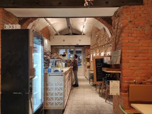 Inside at Shake Cafe - Via dei Neri  in Florence