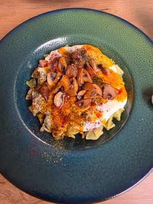 Champignontopping at myMANTI in Ludwigshafen