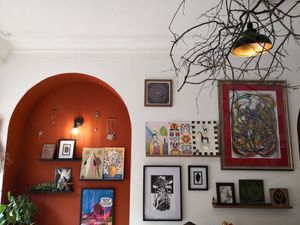 Interior at The Gnome Cafe in Maldon