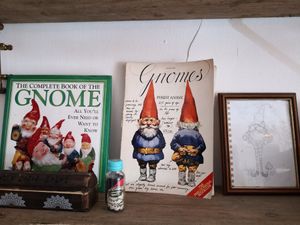 The gnomes 😊 at The Gnome Cafe in Maldon
