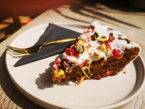 Persian Love Cake at The Gnome Cafe in Maldon