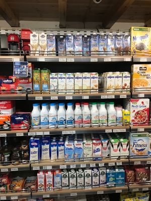 Milks at Fresh Garden in Tirana