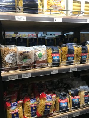 Pastas at Fresh Garden in Tirana