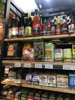 Asian stir fry ingredients! at Fresh Garden in Tirana