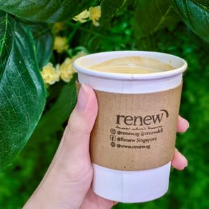 Coconut Cream Latte at Renew Deli in East Singapore