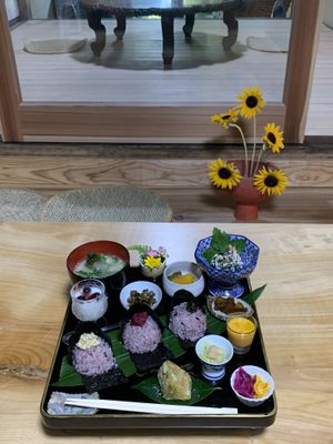 おむすび御膳、大変美味しいです！ at Calm Cafe Warm Tree - 穏（おん）Caféあたたかい木 in Yamaga
