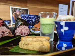 Potatoes and soup at Calm Cafe Warm Tree - 穏（おん）Caféあたたかい木 in Yamaga