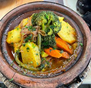   at Windy Bay Café in Taghazout