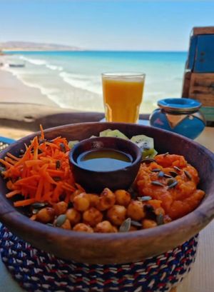 Bowl "Tanger". Spectacular. at Windy Bay Café in Taghazout