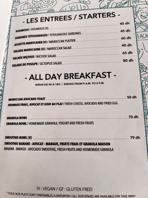   at Windy Bay Café in Taghazout