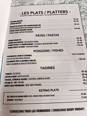   at Windy Bay Café in Taghazout