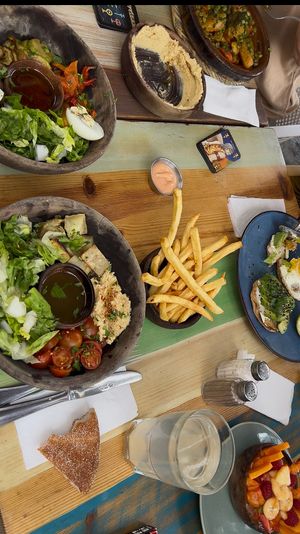   at Windy Bay Café in Taghazout