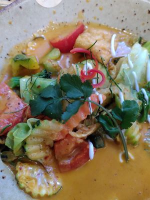 Panang at Giggling Squid in Cambridge