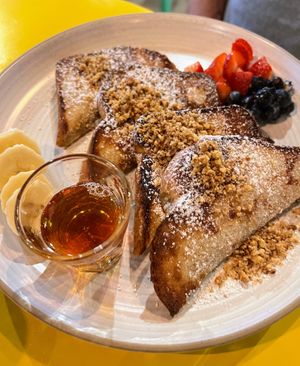 French toast  at El Secreto De Bruny in Carolina