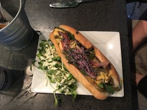 Philly Cheese Steak at Thrive Juice Bar in Kitchener Waterloo