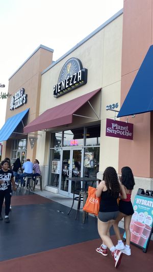 Outside, great spot at the Loop  at Pienezza Pizza in Kissimmee