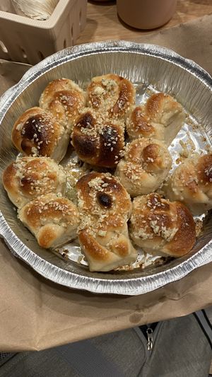 Vegan garlic knots  at Pienezza Pizza in Kissimmee