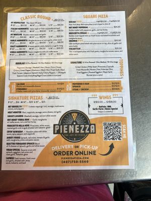   at Pienezza Pizza in Kissimmee