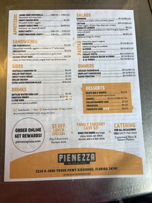   at Pienezza Pizza in Kissimmee