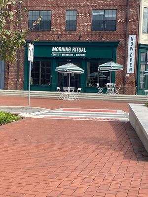 Walking distance from The Goat! at Morning Ritual in Columbus